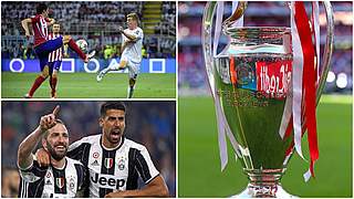 Collage,Champions League,Halbfinale © Getty Images/Collage DFB