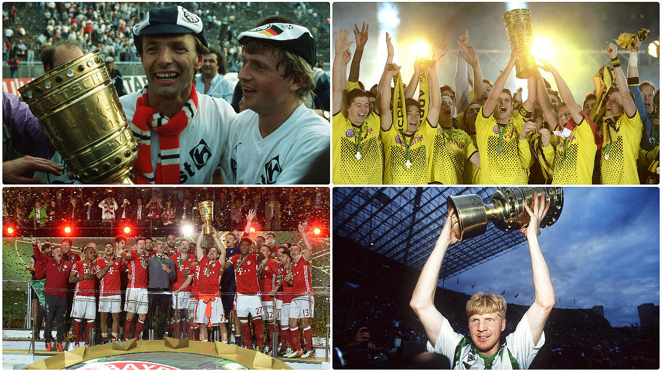 Never happened before: all four semi-finalists have won the Pokal on at least 3 previous occasions. © 