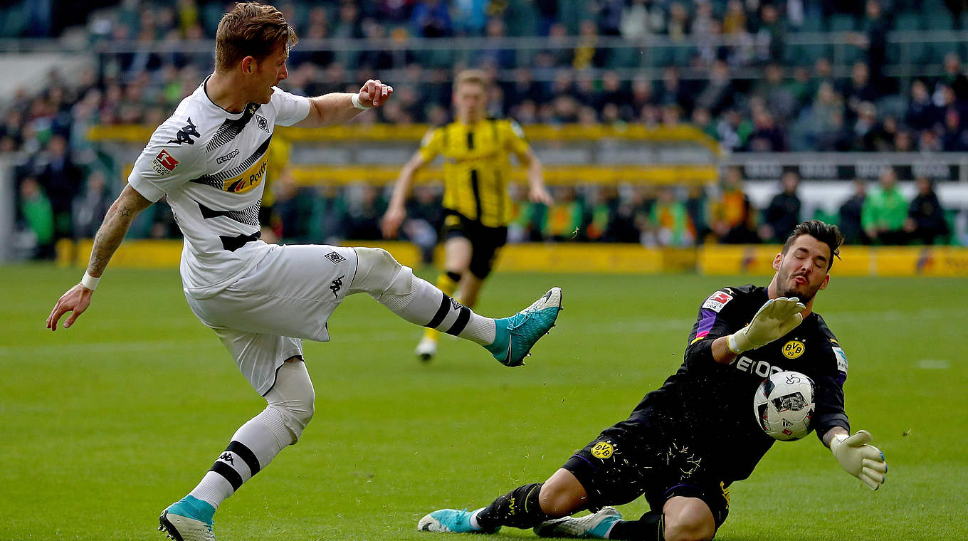 Borussia Moenchengladbach v Borussia Dortmund - Bundesliga © 2017 Getty Images