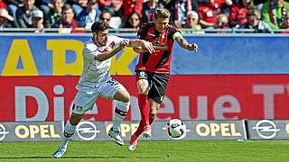 The man who brought Leverkusen level: Kevin Volland.  © 2017 Getty Images