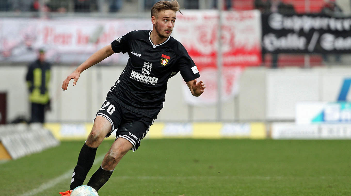 Fehlt Sonnenhof Großaspach in der Partie gegen Werder Bremens U 23: Torjäger Lucas Röser © 2017 Getty Images