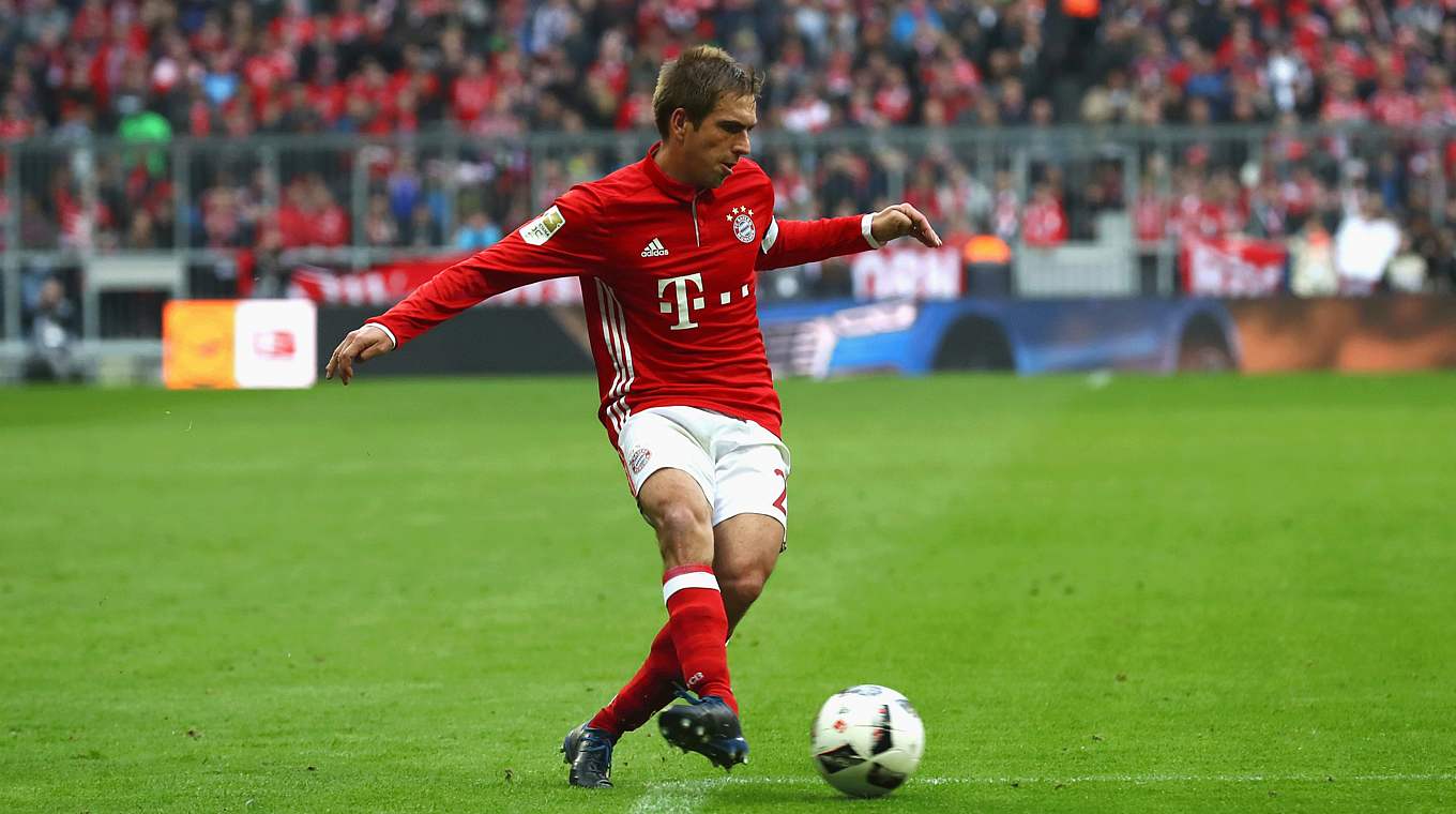 Philipp Lahm: "We want to be in every competition until the end." © 