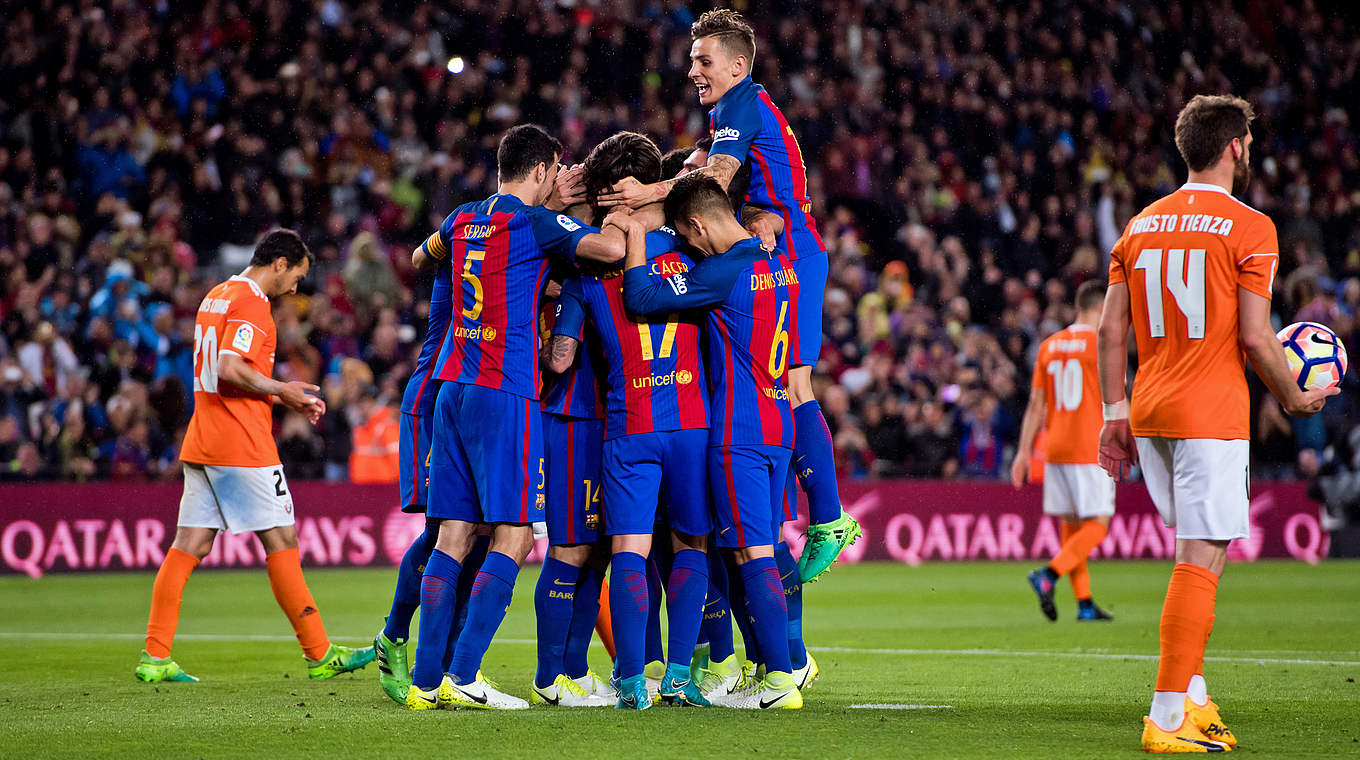 FC Barcelona v CA Osasuna - La Liga © 2017 Getty Images