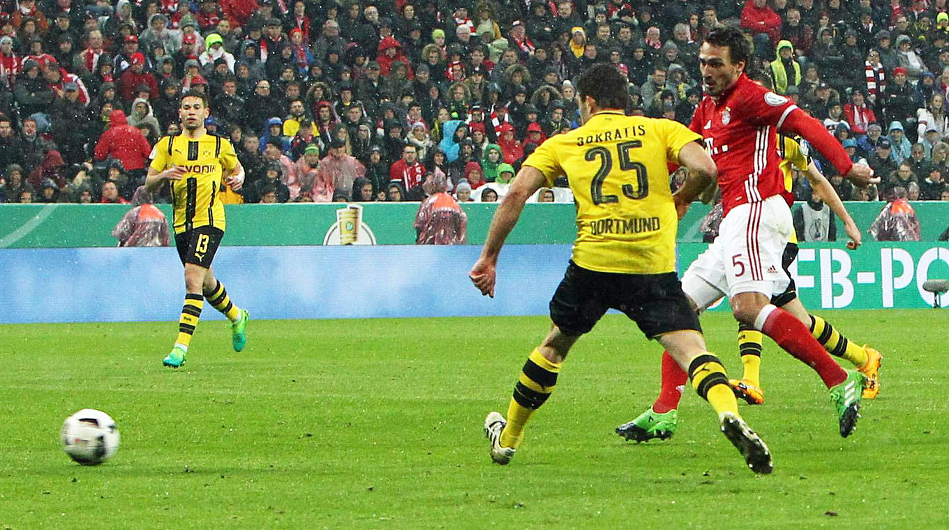 DFB Pokal Halbfinale FC Bayern München Borussia Dortmund Saison 2016 2017 am 26 04 2017 xmdx © imago/Thomas Frey