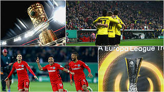 DFB-Pokalfinale: Der Cupsieger darf sich über einen Startplatz in Europa freuen © Getty Images/Collage DFB