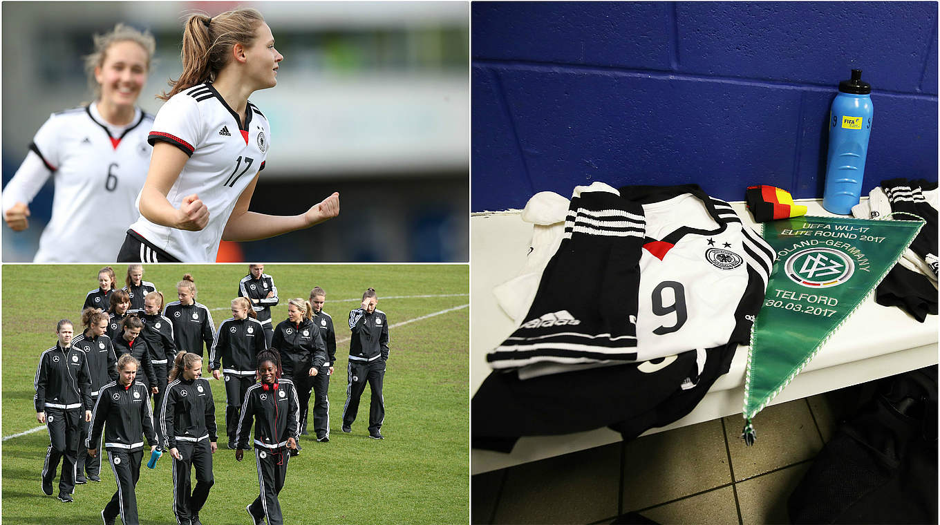 U17-Juniorinnen,Collage © Getty Images/Collage DFB