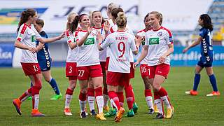 Fußball, Allianz Frauen-Bundesliga, FF USV Jena - 1. FFC Turbine Potsdam © Jan Kuppert