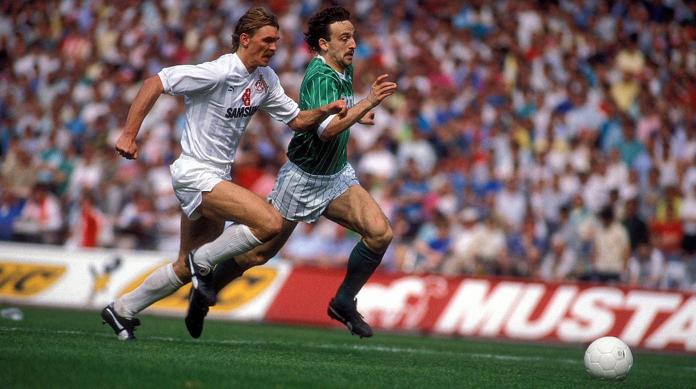 Frank Ordenewitz,1. FC Köln,Werder Bremen,1988 © imago sportfotodienst
