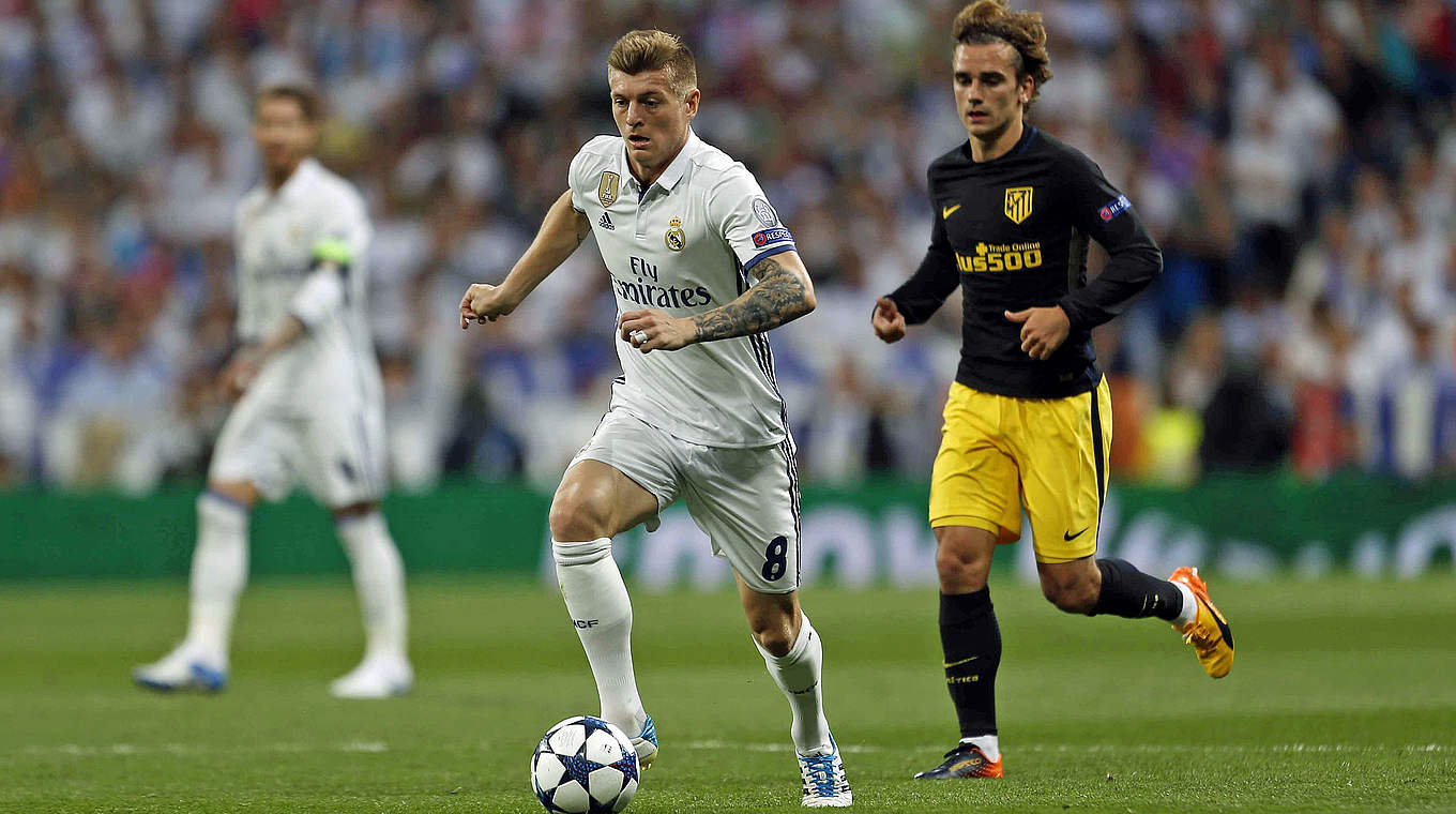 Toni Kroos,Real Madrid,Atletico Madrid © imago/Marca