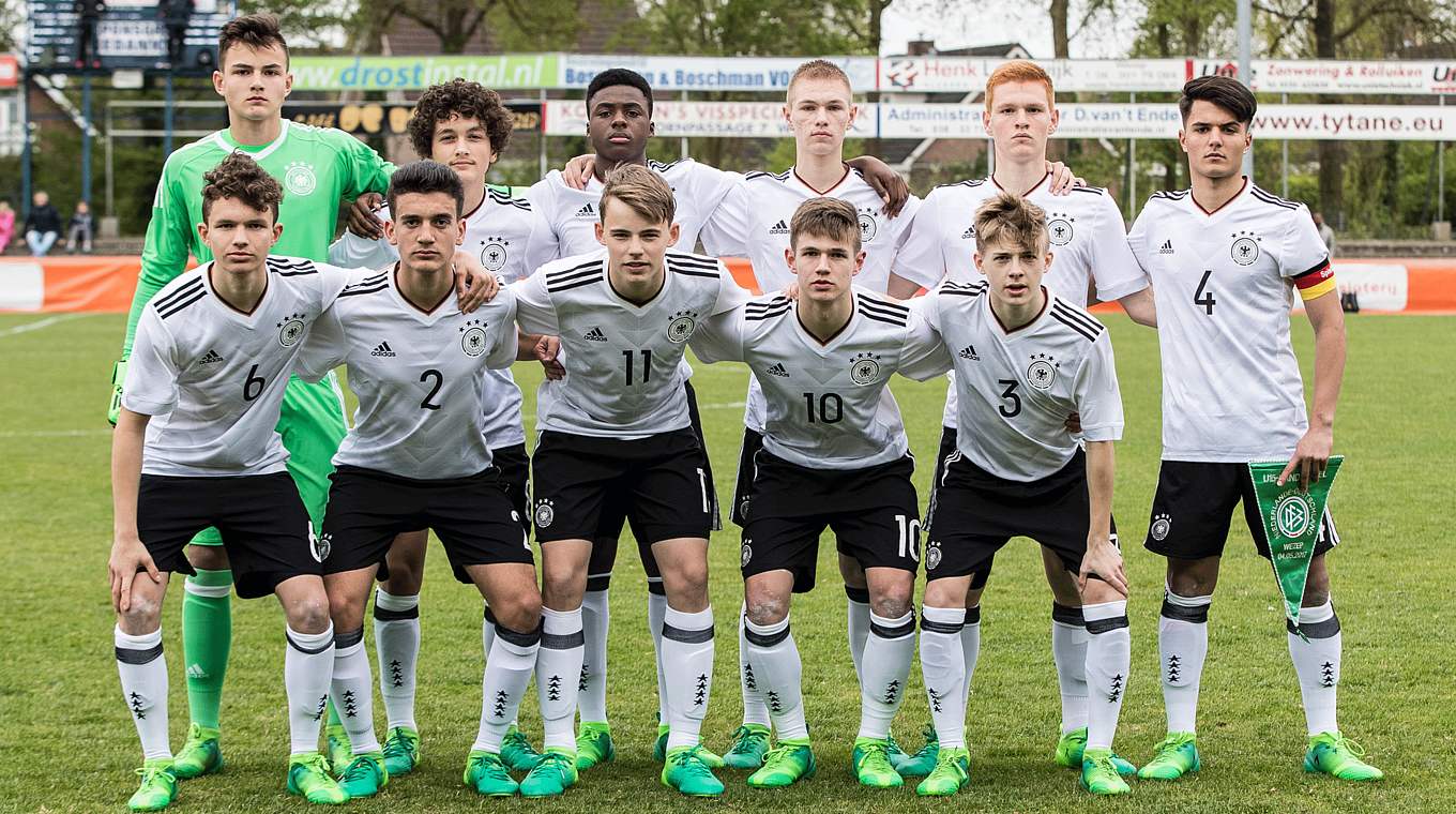 Länderspielpremiere: die deutsche Startelf vor dem Anpfiff © Getty Images