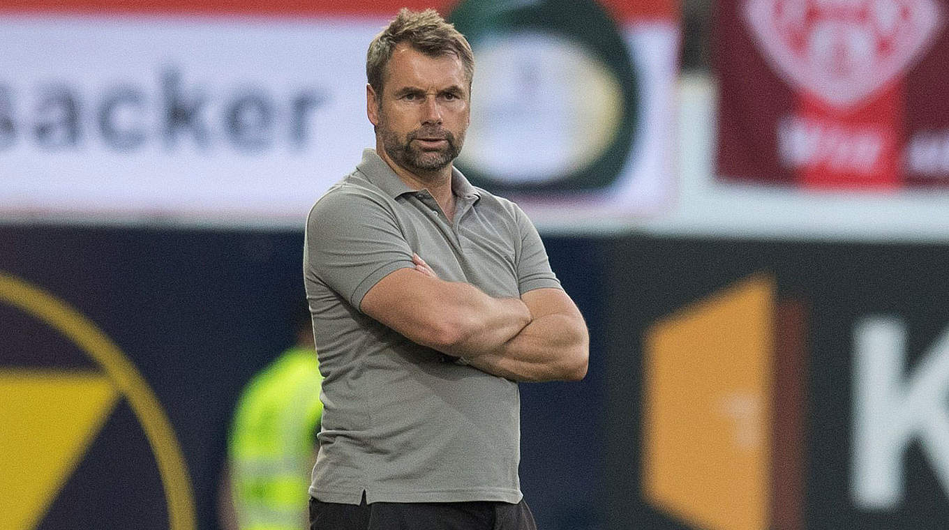 Bernd Hollerbach,Würzburger Kickers,Trainer © 2016 Getty Images