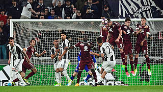 Derby draw: Juventus and Sami Khedira salvaged a point  © AFP/Getty Images