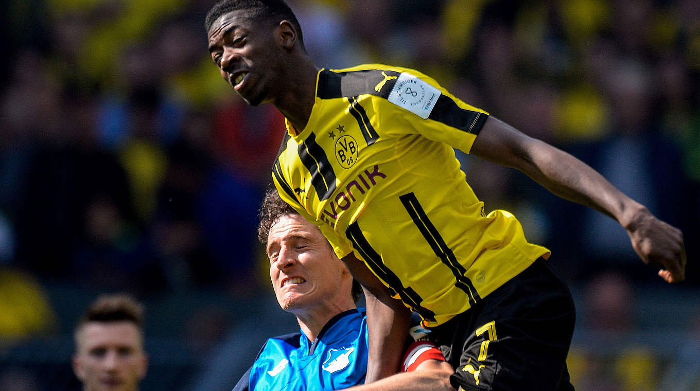 Ousmane Dembele,Borussia Dortmund,Sebastian Rudy,1899 Hoffenheim © AFP/GettyImages