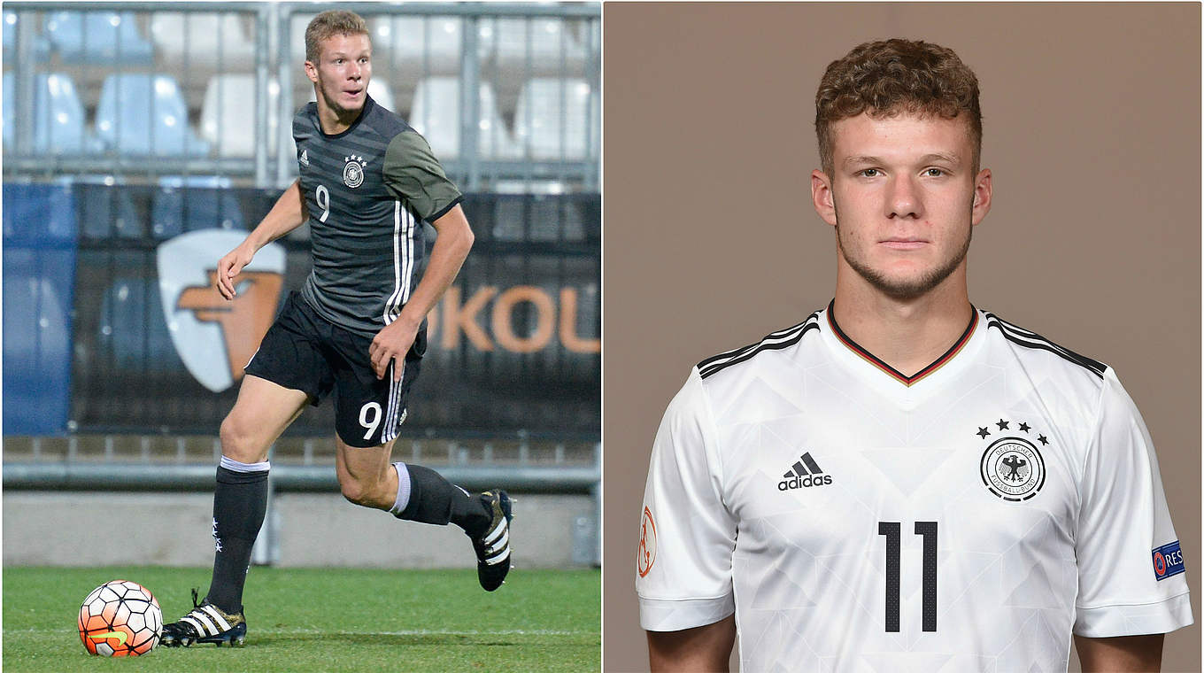 Eric Hottmann,U17,Porträt © UEFA/Sportsfile