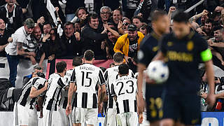 Juventus Turin,AS Monaco,Jubel,Champions League © AFP/GettyImages