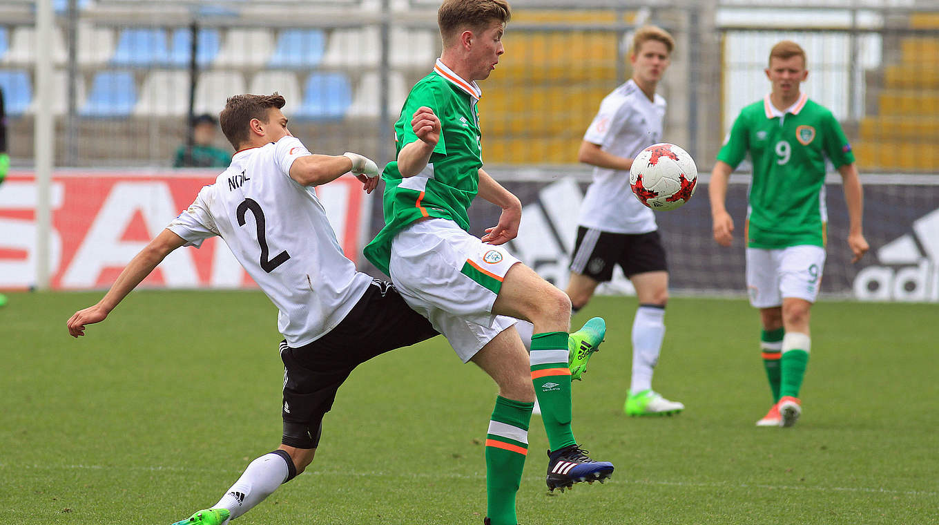 Alexander Nitzl (l.) zum Irland-Spiel: "7:0 zeigt, wie gut wir als Mannschaft funktionieren" © UEFA-Sportsfile