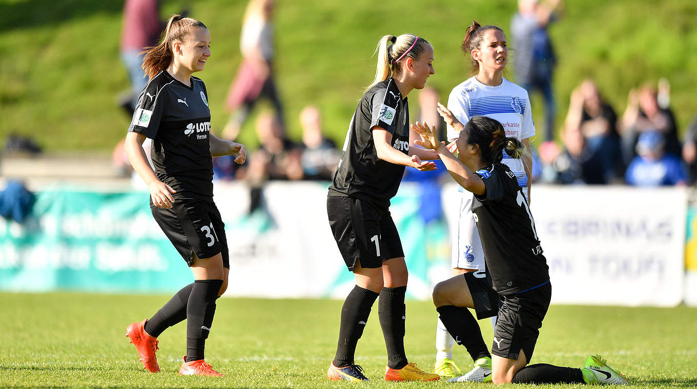 Fussball, Allianz Frauen-Bundesliga, MSV Duisburg - 1.FFC Frankfurt © Jan Kuppert