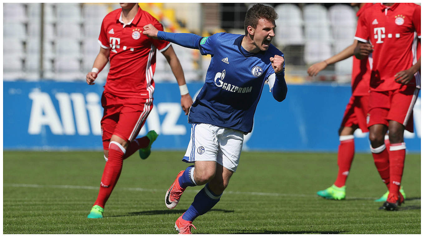 Nach seinem Treffer gab es für Schalkes Kübler kein Halten mehr. © Getty Images