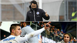 Ismail Atalan,Sportfreunde Lotte,Fabian Schnellhardt,MSV Duisburg,Collage © GettyImages/Collage DFB