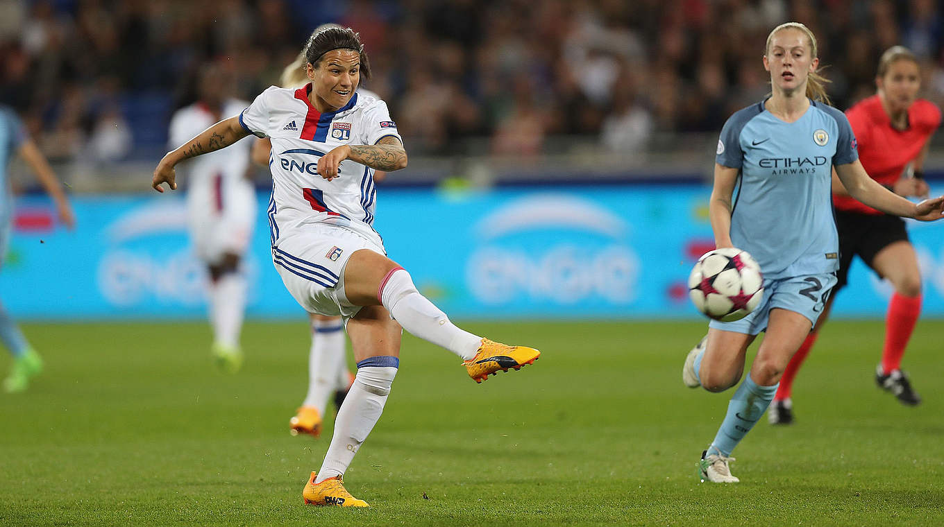 Dzsenifer Marozsan,Olympique Lyon © 2017 Getty Images