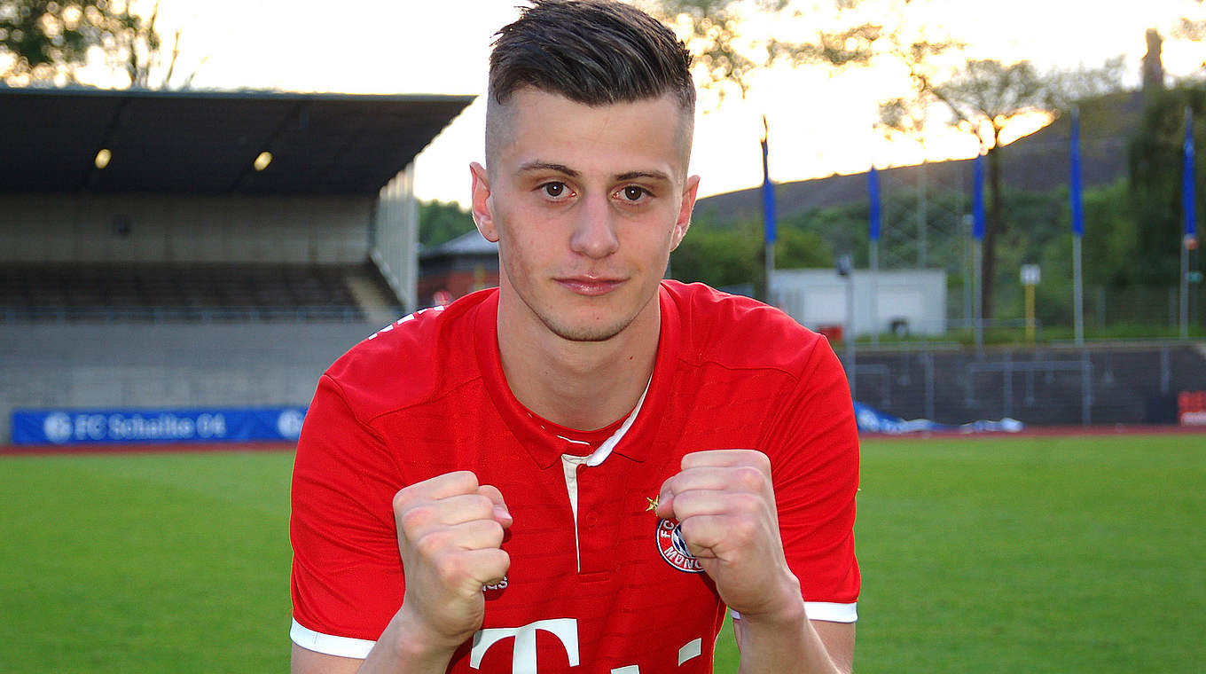 Mario Crnicki,Bayern München,U19 © mspw