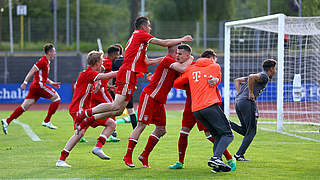 Bayern München,U19,Jubel © 2017 Getty Images