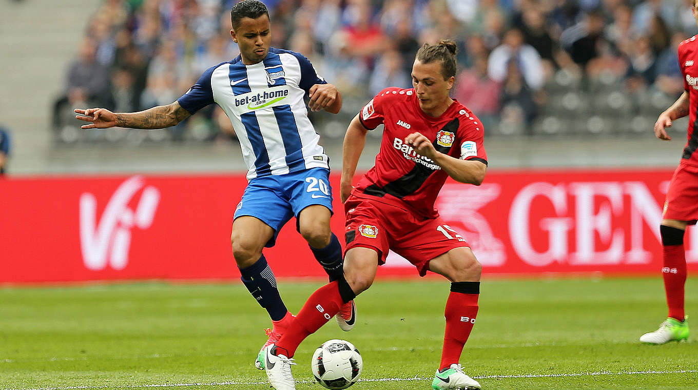 Leverkusen hit Hertha for six, a result which saw the Berlin club drop to sixth.  © 2017 Getty Images