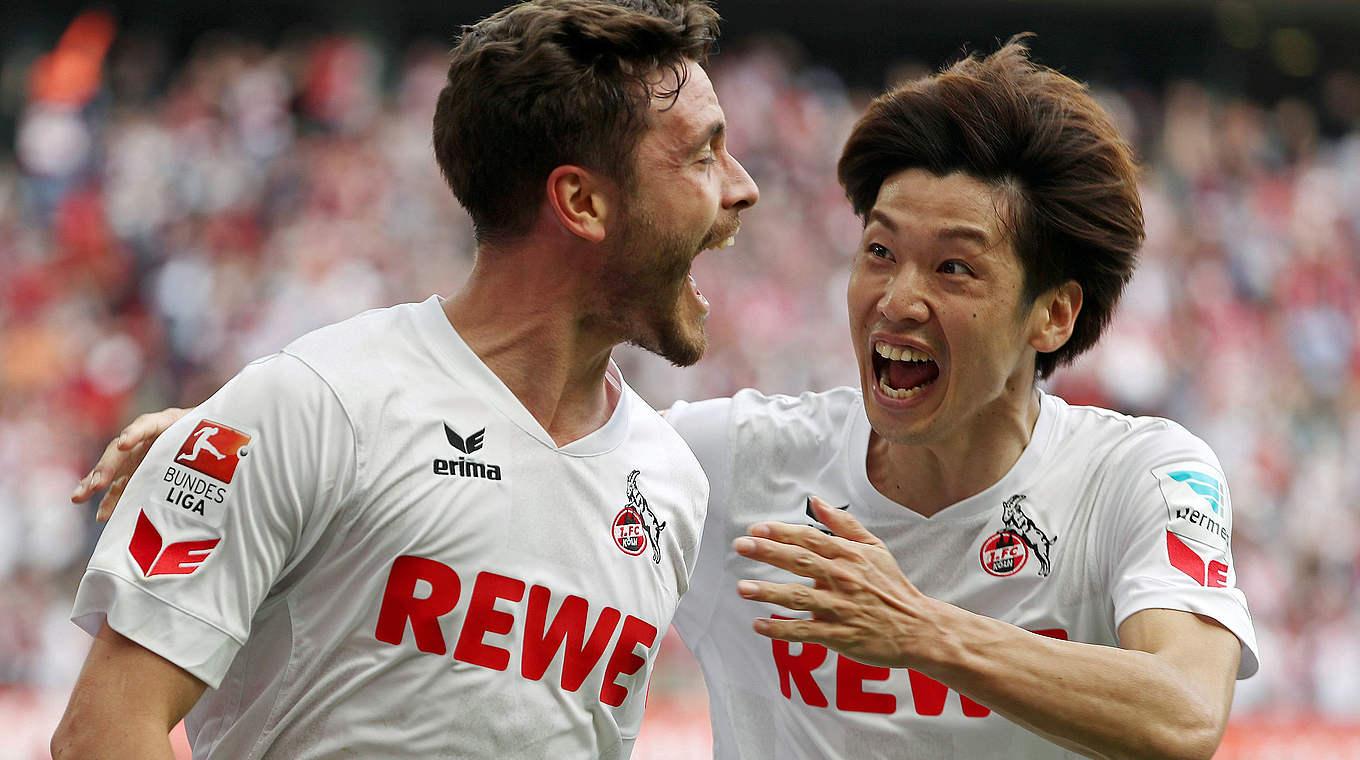 Hector and Osaka fired Köln to fifth and a European place next season.  © imago/Jan Huebner