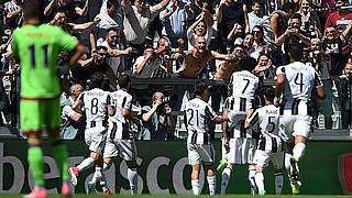 Grenzenloser Jubel im Juventus-Stadion: Pokalsieger Turin holt die 33. Meisterschaft © Getty