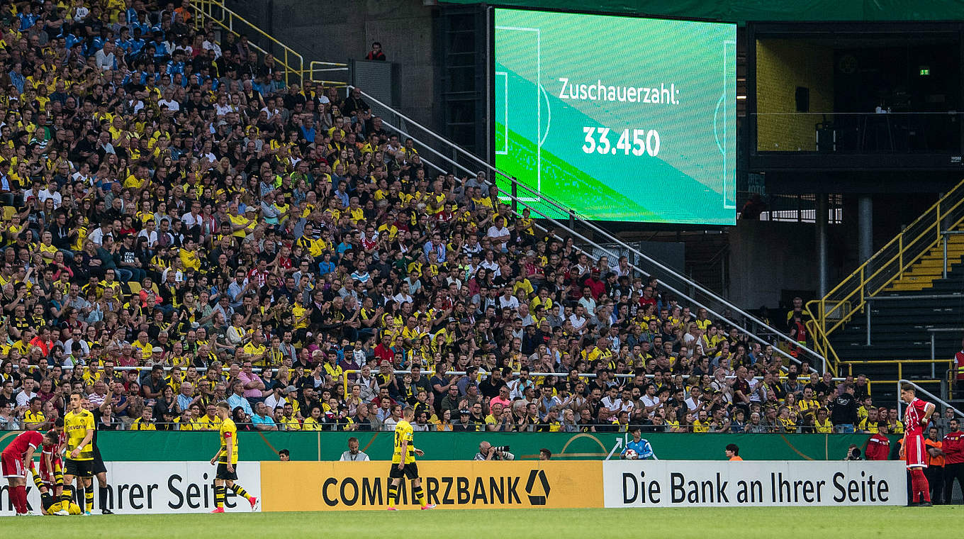 Zuschauerrekord: 33.450 Fans sahen das Herzschlagfinale. © Getty Images