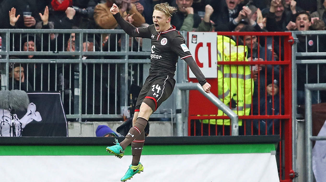 Bleibt als Leihgabe ein weiteres Jahr beim FC St. Pauli: Mats Möller Daehli © 2017 Getty Images