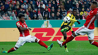 Ein Traumtor gegen die Bayern: Dembélé schießt Dortmund ins DFB-Pokalfinale © 2017 Getty Images
