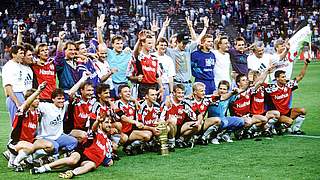 Premiere im Jahr 1992: Hannover holt als erster Zweitligist den DFB-Pokal © Bongarts