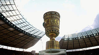 At 52 tall and 5.7 kg, the DFB-Pokal is revered in the world of German football © 