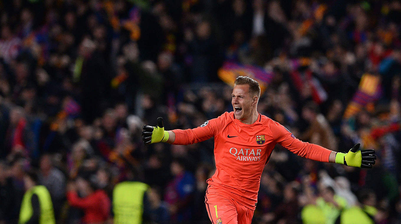 Bislang neun Titel mit Barca: Marc-André ter Stegen ist seit 2014 beim FC Barcelona © AFP/GettyImages