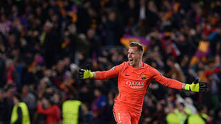 Bislang neun Titel mit Barca: Marc-André ter Stegen ist seit 2014 beim FC Barcelona © AFP/GettyImages