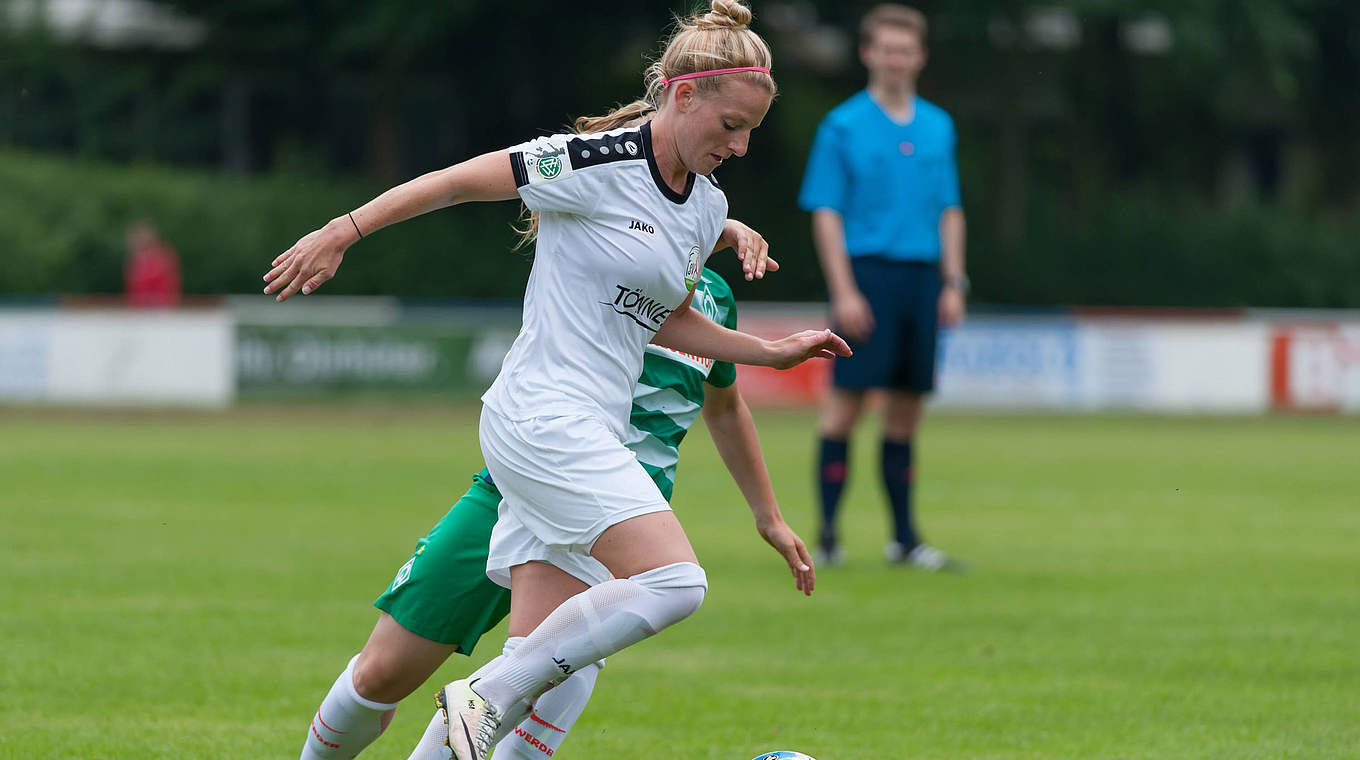 Wechselt vom Zweitligisten FSV Gütersloh zum MSV Duisburg: Magdalena Richter © imago/foto2press