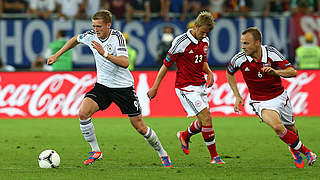 The last meeting was a 2-1 win for Germany in the 2012 Euros group stage © 2012 Getty Images