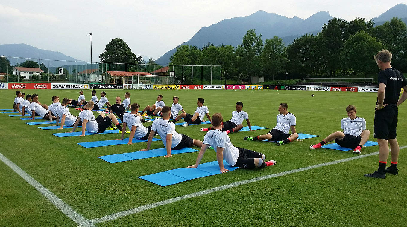 Impressionen vom Trainingslager der U 21 in Grassau © DFB