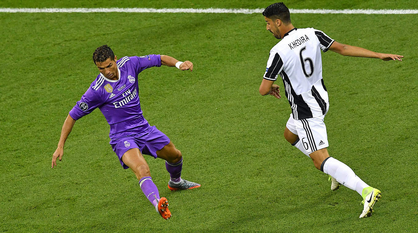 Khedira battled hard but ultimately Real Madrid took a deserved win. © Getty Images