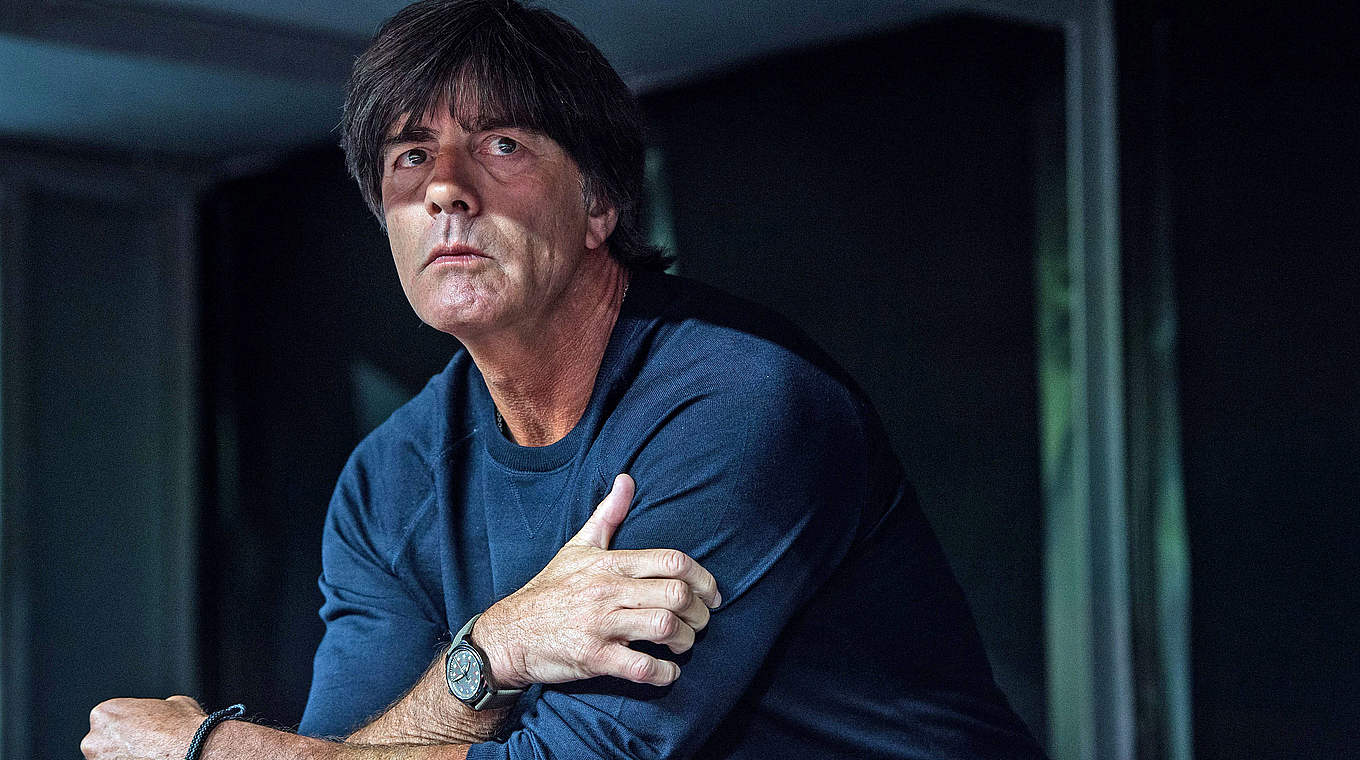 Joachim Löw: "Ich war sehr zufrieden, es war ein großes Engagement zu spüren" © GES/Marvin Ibo GŸngšr