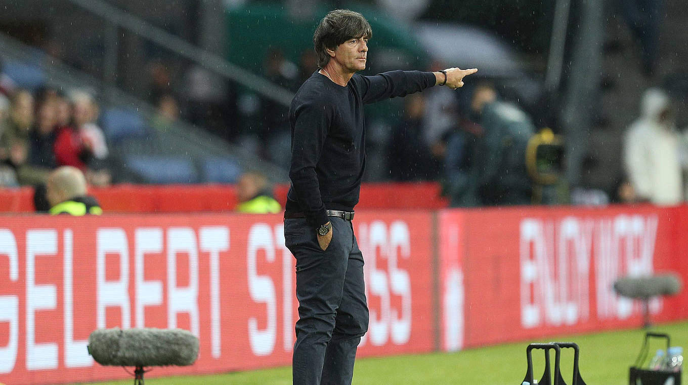 Bundestrainer Joachim Löw übers Unentschieden in Dänemark: "Das ist eine gute Basis" © imago/Team 2