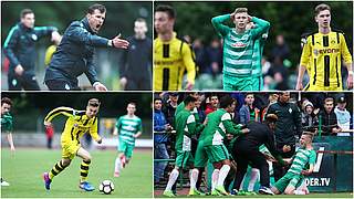 1:1 im Hinspiel: Der BVB erwartet Werder Bremen in Dortmund zum Showdown © Getty/Collage DFB