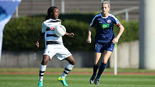 Wechselt von Gladbach zu Jena: Kanadierin Tiffany Cameron (l.) © Kuppert