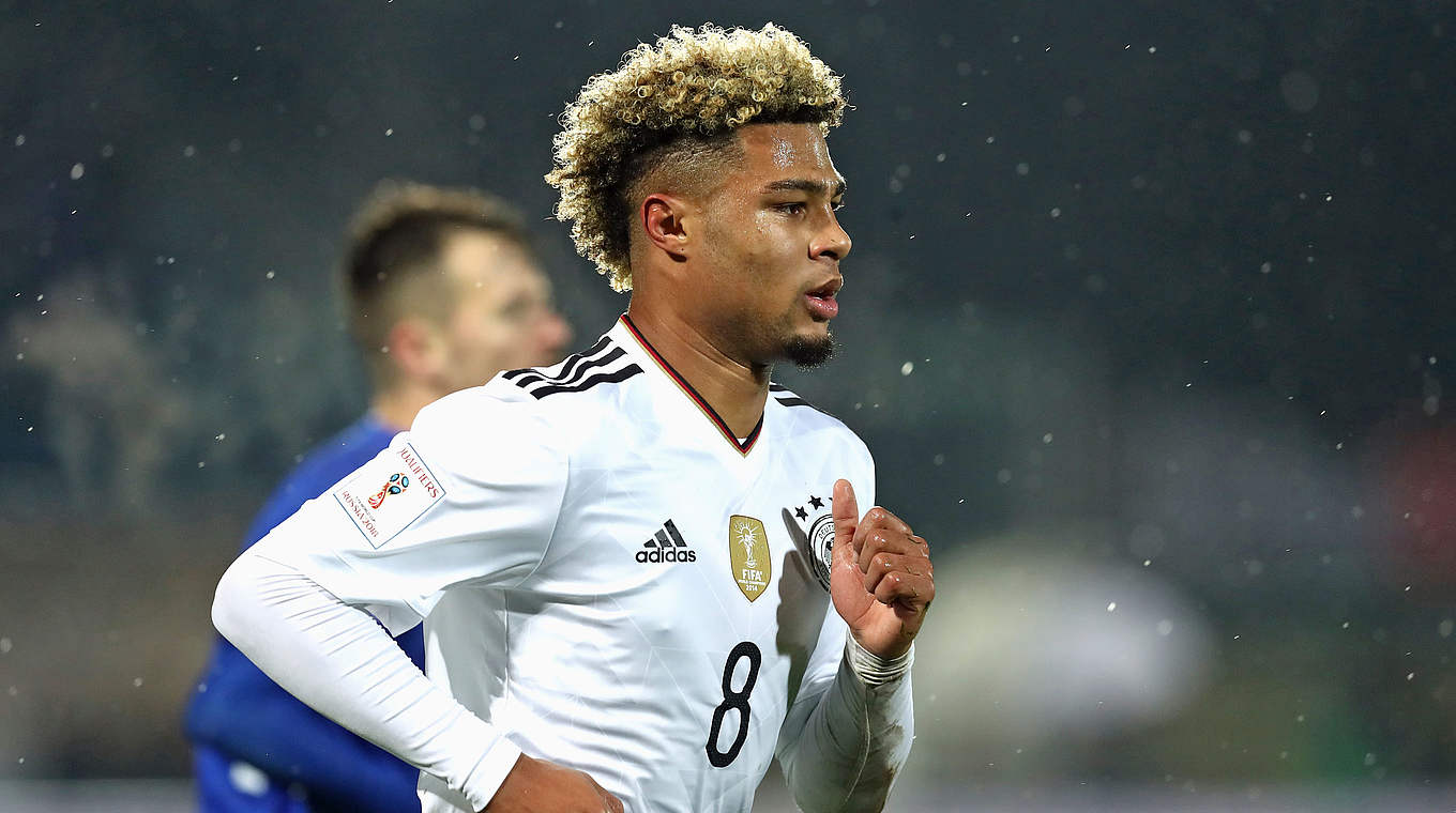 Serge Gnabry has signed a three-year contract with FC Bayern © 2016 Getty Images