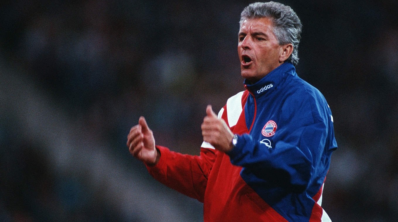 Glückloses Intermezzo beim FC Bayern München: Trainer Erich Ribbeck 1992 © 1993 Getty Images