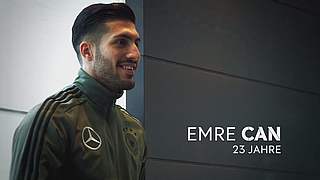 Beliebt im DFB-Team: Die Teamkollegen schwärmen über Emre Can © DFB