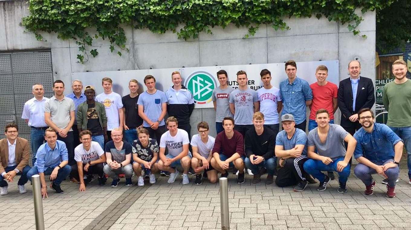 "Zukunftswerkstatt": 21 Nachwuchsfußballer kommen in Frankfurt zusammen © DFB