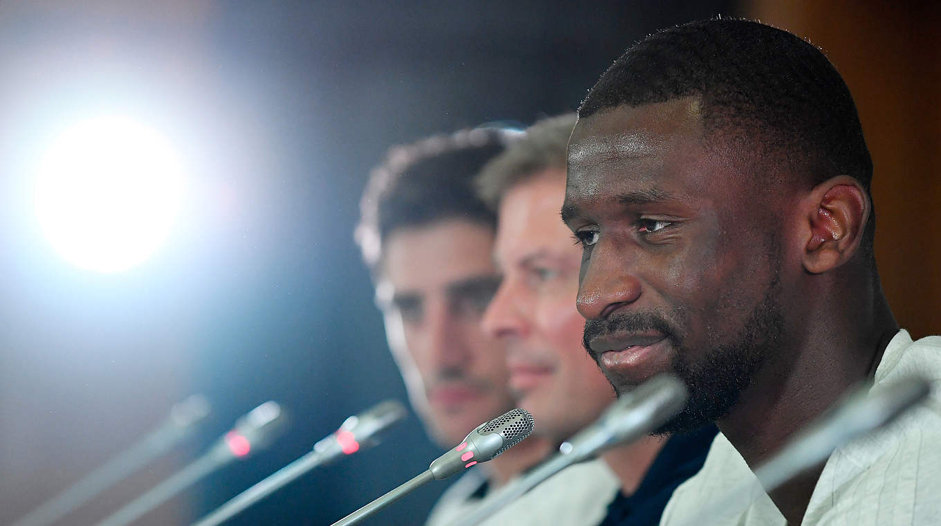 Rüdiger on the importance of the Confed Cup: "It is an honour to play for Germany" © GES/Markus Gilliar