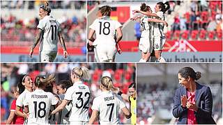 The DFB Women have begun work at their training camp ahead of the European Championship © Getty Images Collage DFB